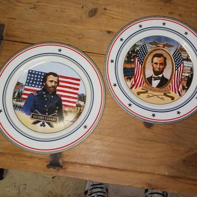 PRESIDENTIAL PLATES