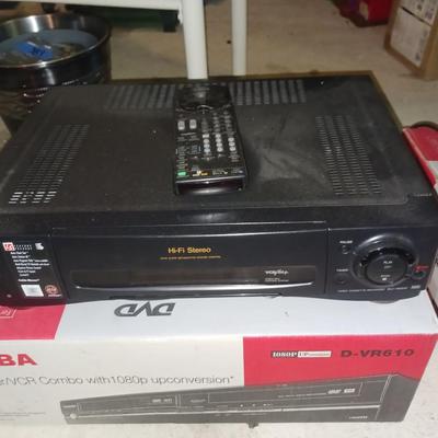 JVC VHS PLAYER AND RCA VHS PLAYER
