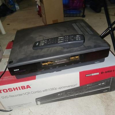 JVC VHS PLAYER AND RCA VHS PLAYER