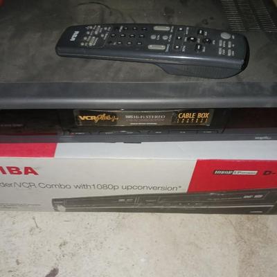 JVC VHS PLAYER AND RCA VHS PLAYER