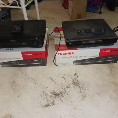 JVC VHS PLAYER AND RCA VHS PLAYER