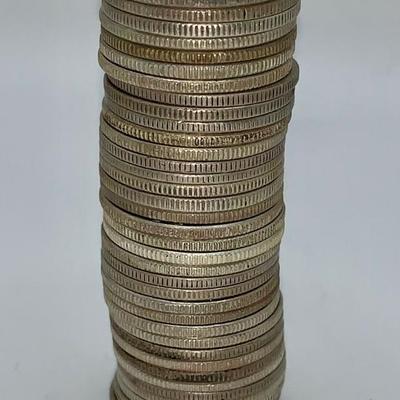 Lot of 40 Unsearched 1932-64 Washington Quarters