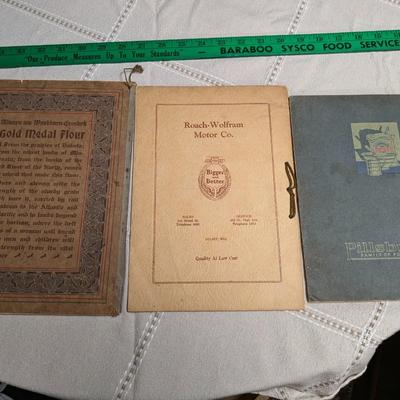 3 Precious Antique Cookbooks