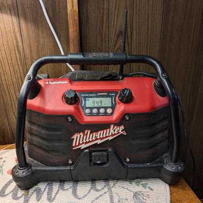 Milwaukee Job Site Radio 49 24 Rockford Fosgate AM/FM/AUX