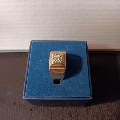 MEN'S 14K GOLD RING