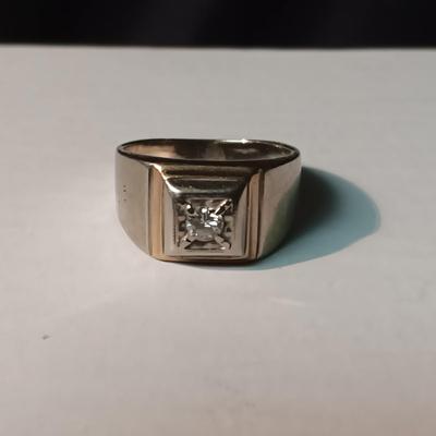 MEN'S 14K GOLD RING