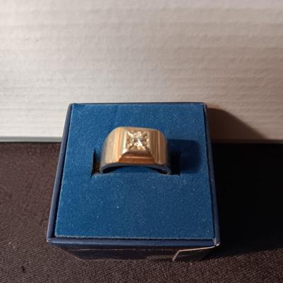MEN'S 14K GOLD RING