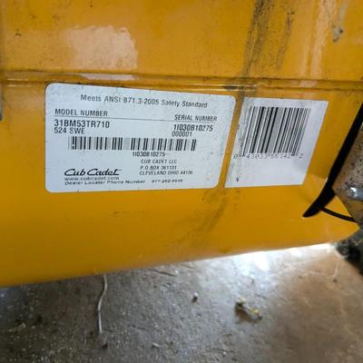 Cub Cadet 524SWE (24") 208cc Two-Stage Snow Blower