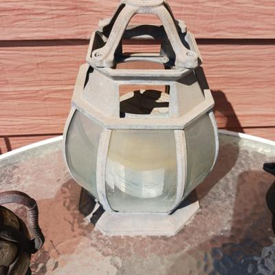 PATIO CANDLE LANTERNS