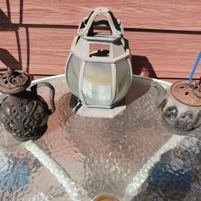 PATIO CANDLE LANTERNS