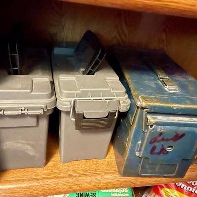 Ammo boxes 