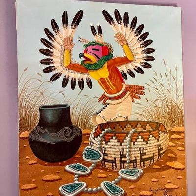 Listed art : Jimmy Yellowhair