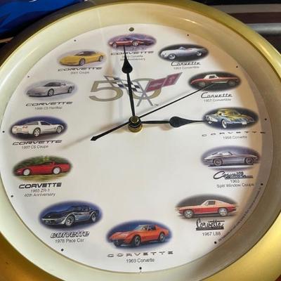 corvette clock