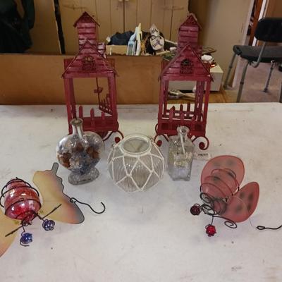 CANDLE LANTERNS AND PATIO DECOR