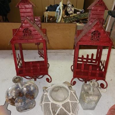 CANDLE LANTERNS AND PATIO DECOR