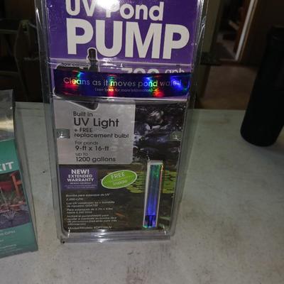 NEW UV POND PUMP AND POND NOZZLE KIT
