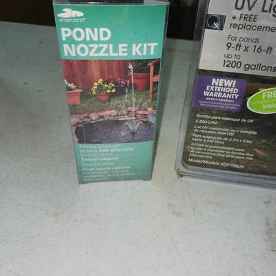 NEW UV POND PUMP AND POND NOZZLE KIT
