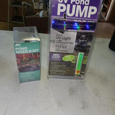 NEW UV POND PUMP AND POND NOZZLE KIT