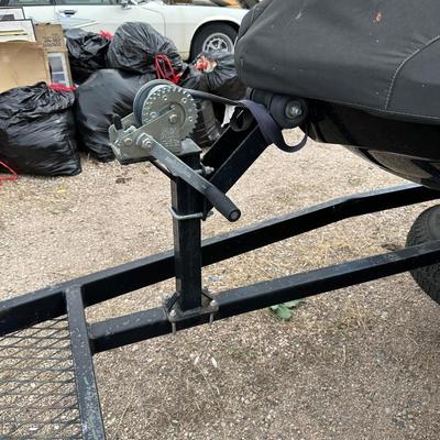 TWO 2013 SEA-DOO JET SKIS WITH TRAILER