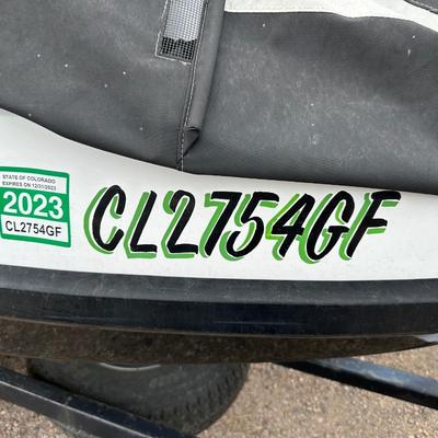 TWO 2013 SEA-DOO JET SKIS WITH TRAILER