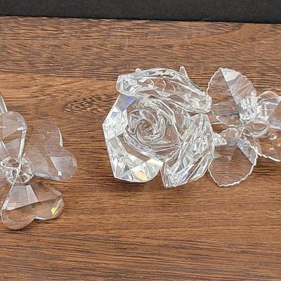 Swarovski Crystal Flowers (2)