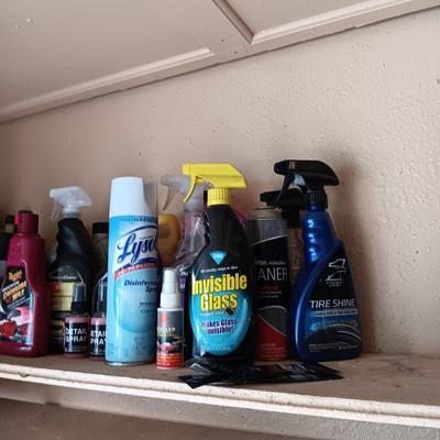 A VARIETY OF CLEANERS