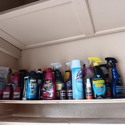 A VARIETY OF CLEANERS