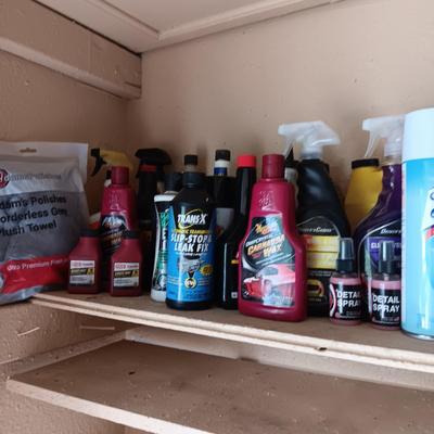 A VARIETY OF CLEANERS
