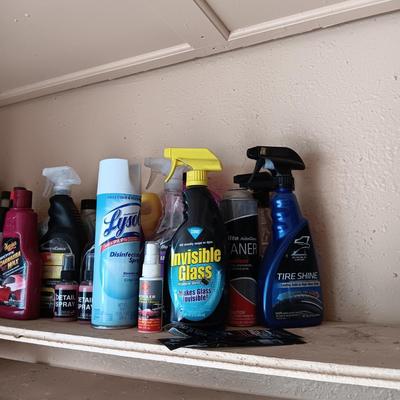 A VARIETY OF CLEANERS