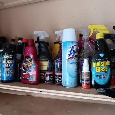 A VARIETY OF CLEANERS