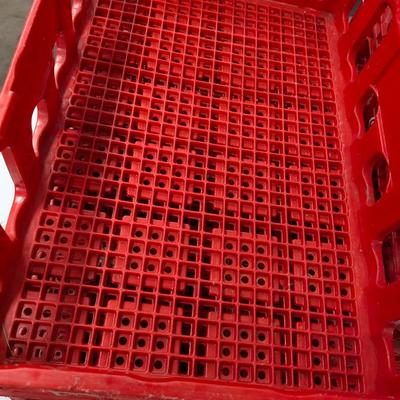 Set of 5 COCA COLA STACKABLE RED PLASTIC CRATE BOTTLE CARRIER CASE