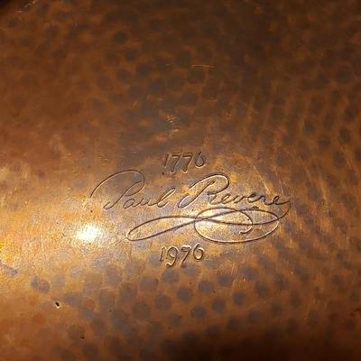 Paul Revere/Chantel Copper Pots w/Lids, Bowl, Tea Kettle and More (LLR-KD)