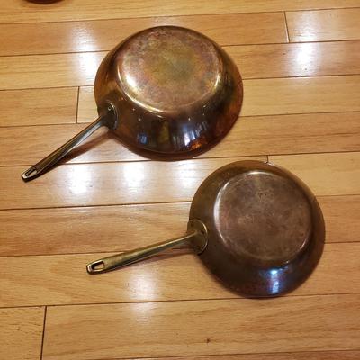 Paul Revere/Chantel Copper Pots w/Lids, Bowl, Tea Kettle and More (LLR-KD)