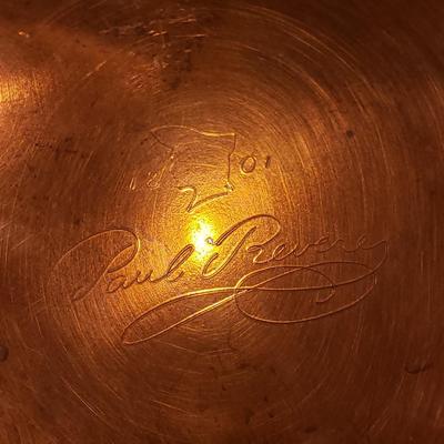 Paul Revere/Chantel Copper Pots w/Lids, Bowl, Tea Kettle and More (LLR-KD)