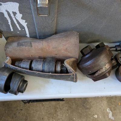 Large Lot of KO Punches, Greenlee
