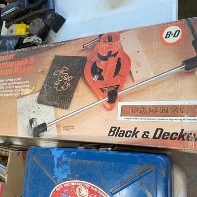 NOS Black & Decker - 76-232 Router Pantograph Design Maker