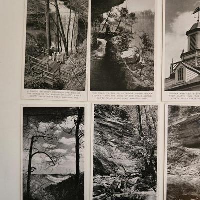 Vintage Postcard Collection of Clifty Falls State Park
