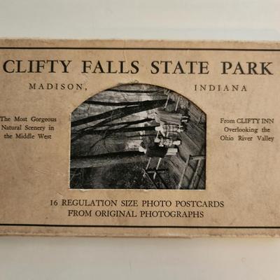 Vintage Postcard Collection of Clifty Falls State Park