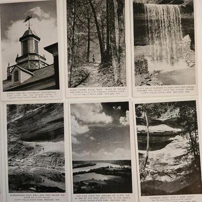 Vintage Postcard Collection of Clifty Falls State Park