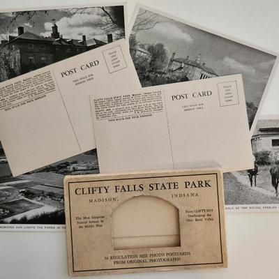 Vintage Postcard Collection of Clifty Falls State Park