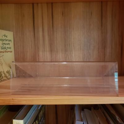 Vegetarian Cookbooks (Moosewood & More) and Clear Book Holder (LLR-KD)