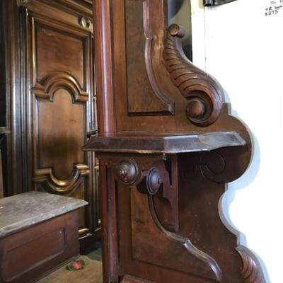 Renaissance Marble top step down dresser