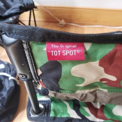 Children's Chairs-Tot Spot and North Face Backpack (B1-KD)