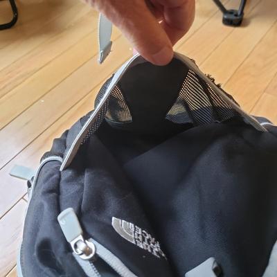 Children's Chairs-Tot Spot and North Face Backpack (B1-KD)