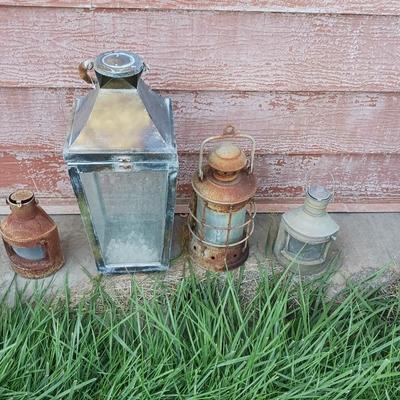 4 VINTAGE LANTERN