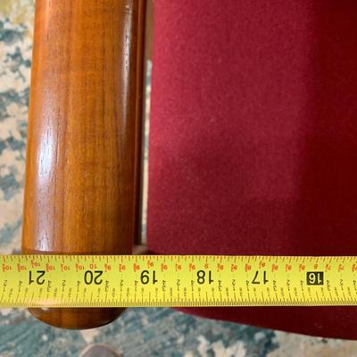 PAIR MCM Teak Arm Chairs - Dining Office Living Room