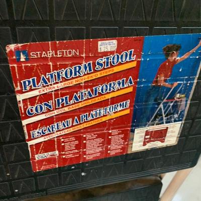 Tall & Short Step Ladders Lot