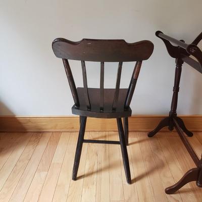 Quilt Rack and Vintage Chair (B1-KD)