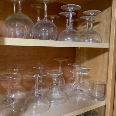 Huge Lot Drinking Glasses - Wine Cocktail More