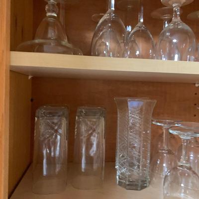 Huge Lot Drinking Glasses - Wine Cocktail More